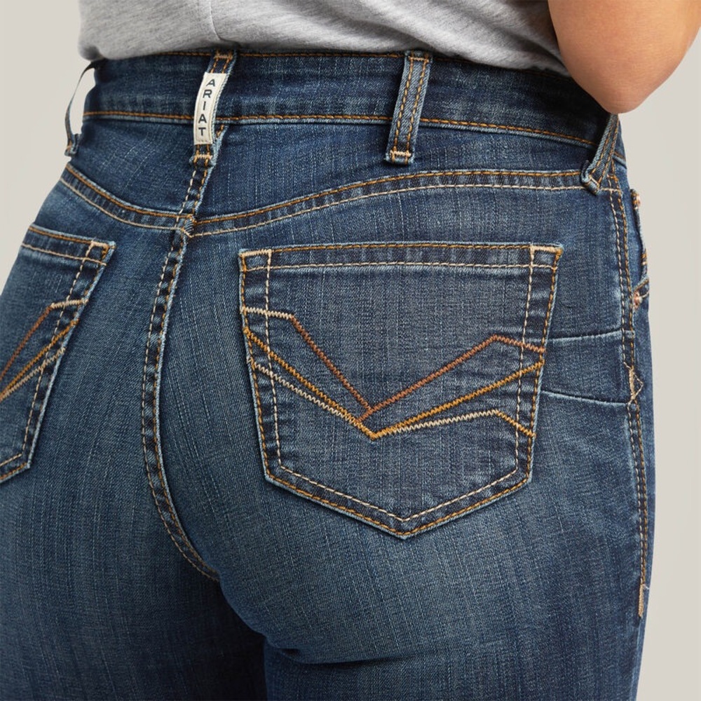 Ariat Women's High Rise Jeans - Dark Blue